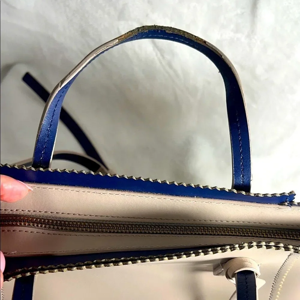 Kate Spade Light Cream Satchel Bag
